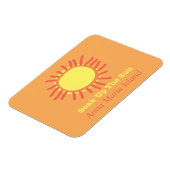Anna Maria Island Soak up the Sun Flexible Magnet Magneet (Linkerzijde)
