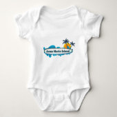 Anna Maria Island - Surf Design. Romper (Voorkant)