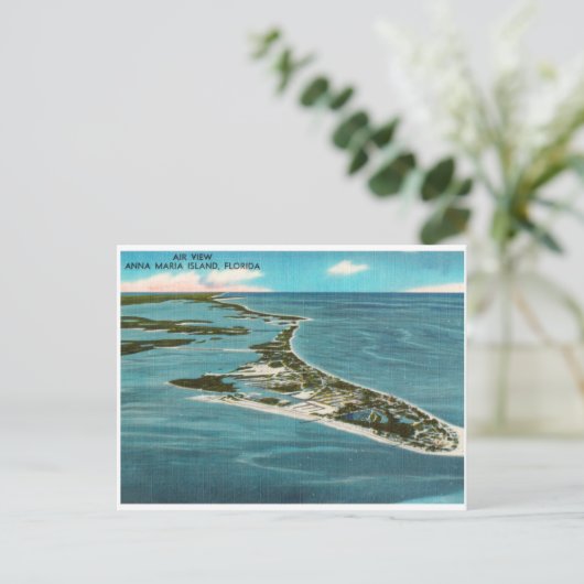 Anna Maria Island  Uitzicht Briefkaart (Staand voorkant)