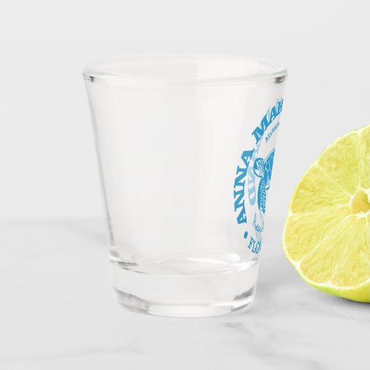 Anna Maria Island (zee schildpad) Shot Glas (Links)