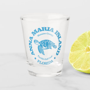 Anna Maria Island (zee schildpad) Shot Glas