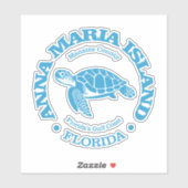Anna Maria Island (zee schildpad) Sticker (Vel)