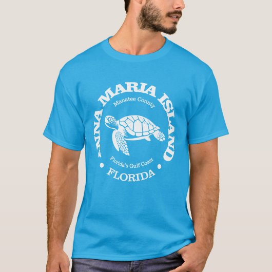 Anna Maria Island (zee schildpad) T-shirt (Voorkant)