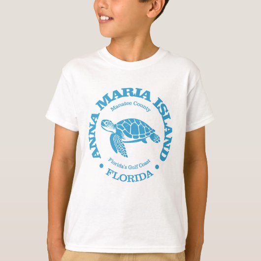 Anna Maria Island (zee schildpad) T-shirt (Voorkant)