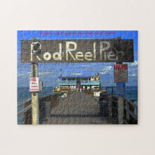 Anna Maria-sleutel Florida. Kerstgroeten Legpuzzel