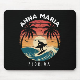 Anna Maria-strand Florida Surfplank Golven Strand Muismat