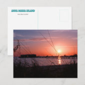 Anna Maria Sunrise Briefkaart (Voorkant / Achterkant)