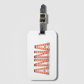 Anna Marquee Lights Bagagelabel (Voorkant (verticaal))