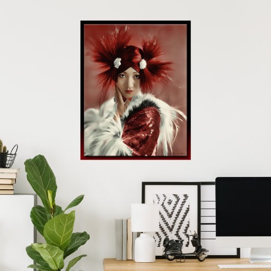 Anna May Wong 1905 1961 Poster (Thuiskantoor)