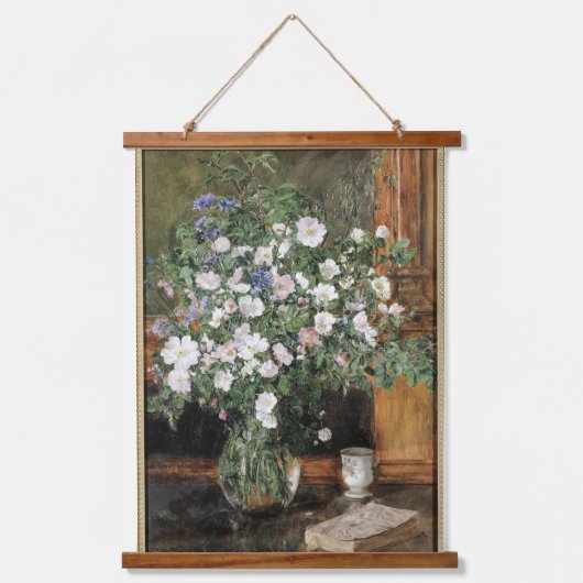 Anna Munthe-Norstedt Wild Briar-Rozen Hangend Wandkleed (Voorkant)