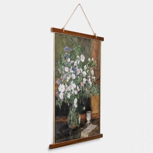  Anna Munthe-Norstedt Wild Briar-Rozen Hangend Wandkleed (Gebogen)