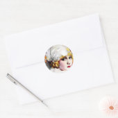 Anna Nilsson Ronde Sticker (Envelop)