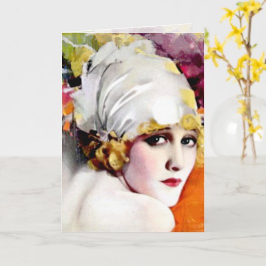 Anna Nilsson-wenskaarten Kaart (Gele Bloem)