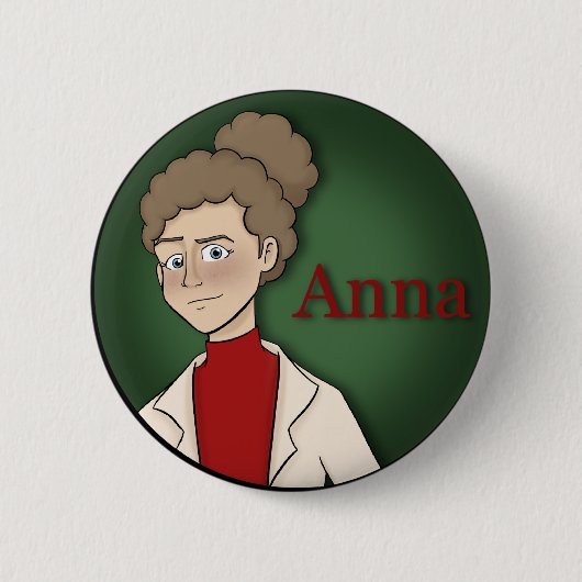 Anna O'Brien Knop Ronde Button 5,7 Cm (Voorkant)