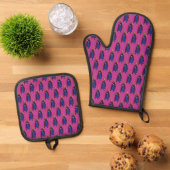 Anna Oven Mitt & Pot Holder Set (Top down)
