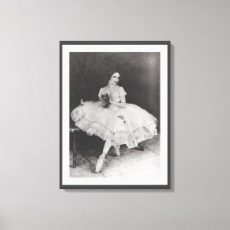  ANNA PAVLOV BALLERINA GISELLE BALLET PRINT