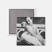 Anna Pavlova met haar huisdier zwaan Jack, c.1905 Magneet (Voorkant / Achterkant)
