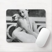 Anna Pavlova met haar huisvader Jack, c.1905 Muismat (Met muis)