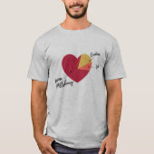 Anna Pillsbury Heart Pie Chart Shirt (Mannen) (Voorkant)