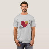 Anna Pillsbury Heart Pie Chart Shirt (Mannen) (Voorkant volledig)