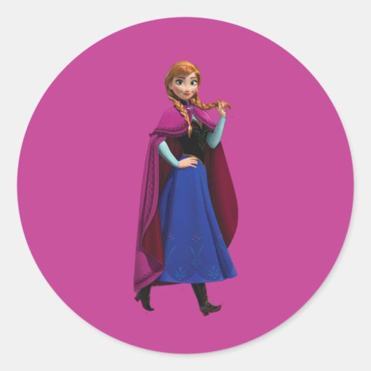 Anna Ronde Sticker (Voorkant)