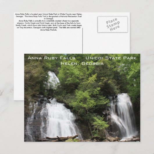 Anna Ruby Herfst Briefkaart (Voorkant / Achterkant)