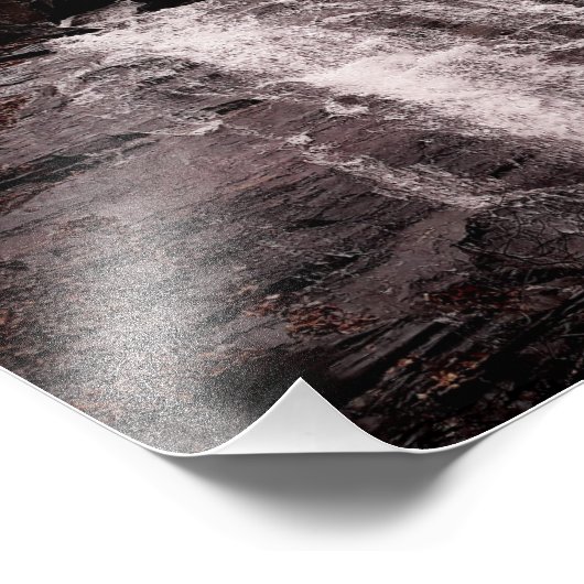 Anna Ruby Herfsten, Curtis Creek Foto Afdruk (Hoek)