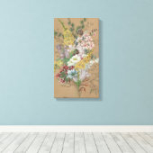 Anna Stainer-Knittel Alpenbloemen Canvas Afdruk (Insitu (Houten vloer))