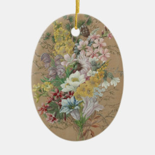 Anna Stainer-Knittel Alpenbloemen Keramisch Ornament