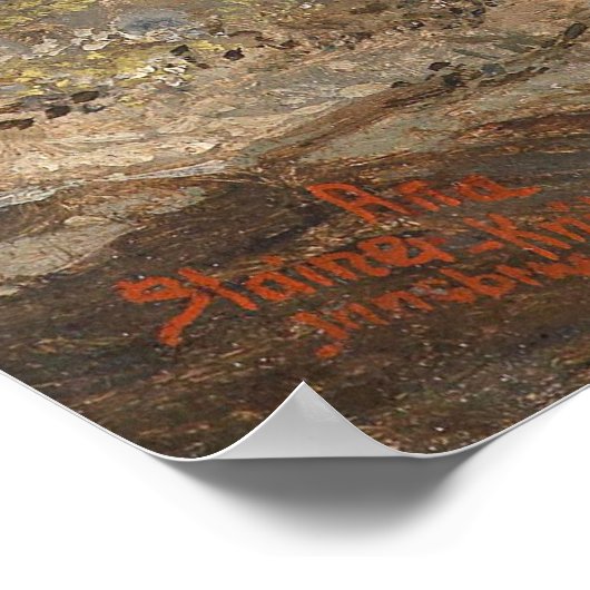 Anna Stainer-Knittel  Alpenbloemen Poster (Hoek)