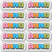 Anna Sticker (Voorkant)