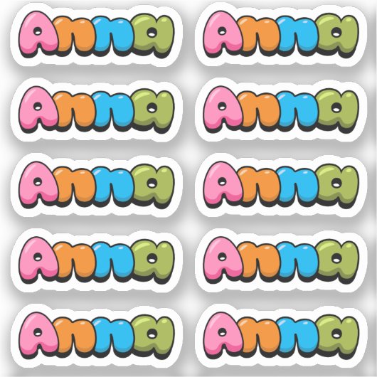 Anna Sticker (Voorkant)