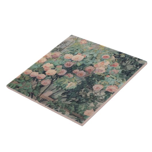 Anna Syberg  Rozen Tegeltje (Zijkant)