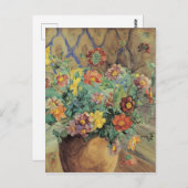 Anna Syberg  tak van de Apple Tree in Bloom Briefkaart (Voorkant / Achterkant)