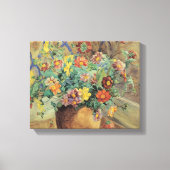 Anna Syberg  tak van de Apple Tree in Bloom Canvas Afdruk (Voorkant)