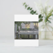 Anna van het meer dokstoelen briefkaart (Staand voorkant)