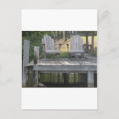 Anna van het meer dokstoelen briefkaart (Voorkant)