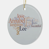 Annabel Lee Keramisch Ornament (Links)
