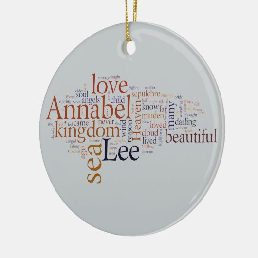 Annabel Lee Keramisch Ornament (Links)