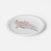 Annabel Lee Papieren Bordje (Gekanteld)