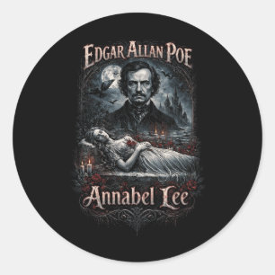 Annabel Lee Ronde Sticker