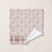 Annabella stoffig Roos Roze Bad Handdoek (Wasdoekje)
