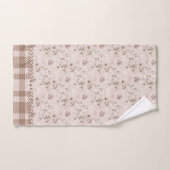 Annabella stoffig Roos Roze Bad Handdoek (Handdoek)