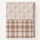 Annabella Stoffig Roos Roze Deluxe Notitieboek (Achterkant)