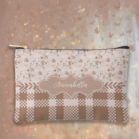 Annabella  stoffig Roos Roze Etui