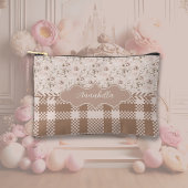 Annabella  stoffig Roos Roze Etui