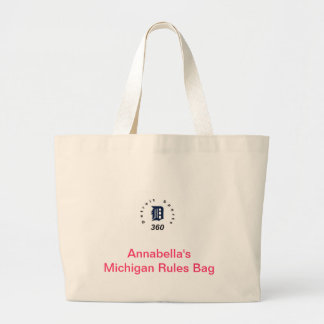 Annabella's Michigan Regels BAg Grote Tote Bag