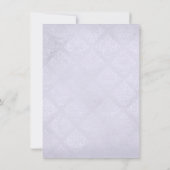 Annabelle  Bloemen Bruiloft Vrijgezellenfeest Kaart (Achterkant)