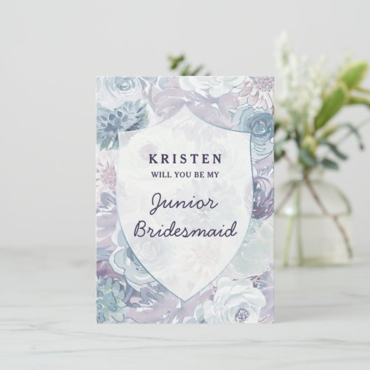 Annabelle Crest Junior Bridesmaid Voorstel (Staand voorkant)
