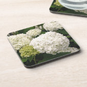 Annabelle Hydrangea Bier Onderzetter (Linkerzijde)